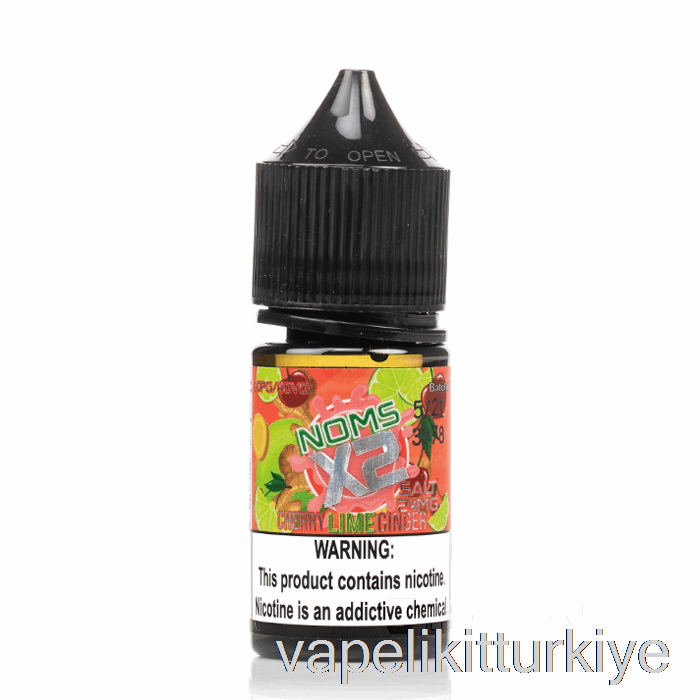 Vape Pen Vape Mate Kiraz Limon Zencefil Tuzu - Nomenon E-sıvılar - 30ml 48mg